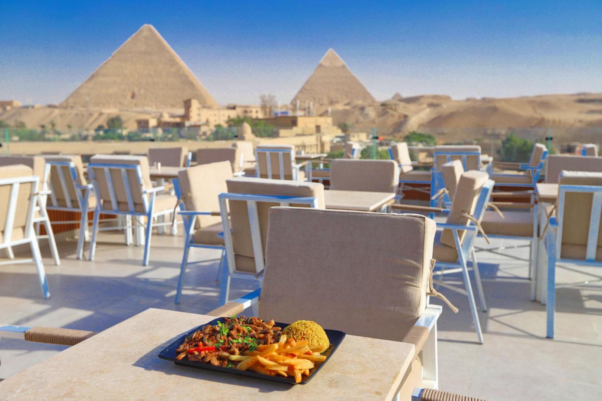 Gaia Pyramids Hotel Kafrat al Jabal Экстерьер фото