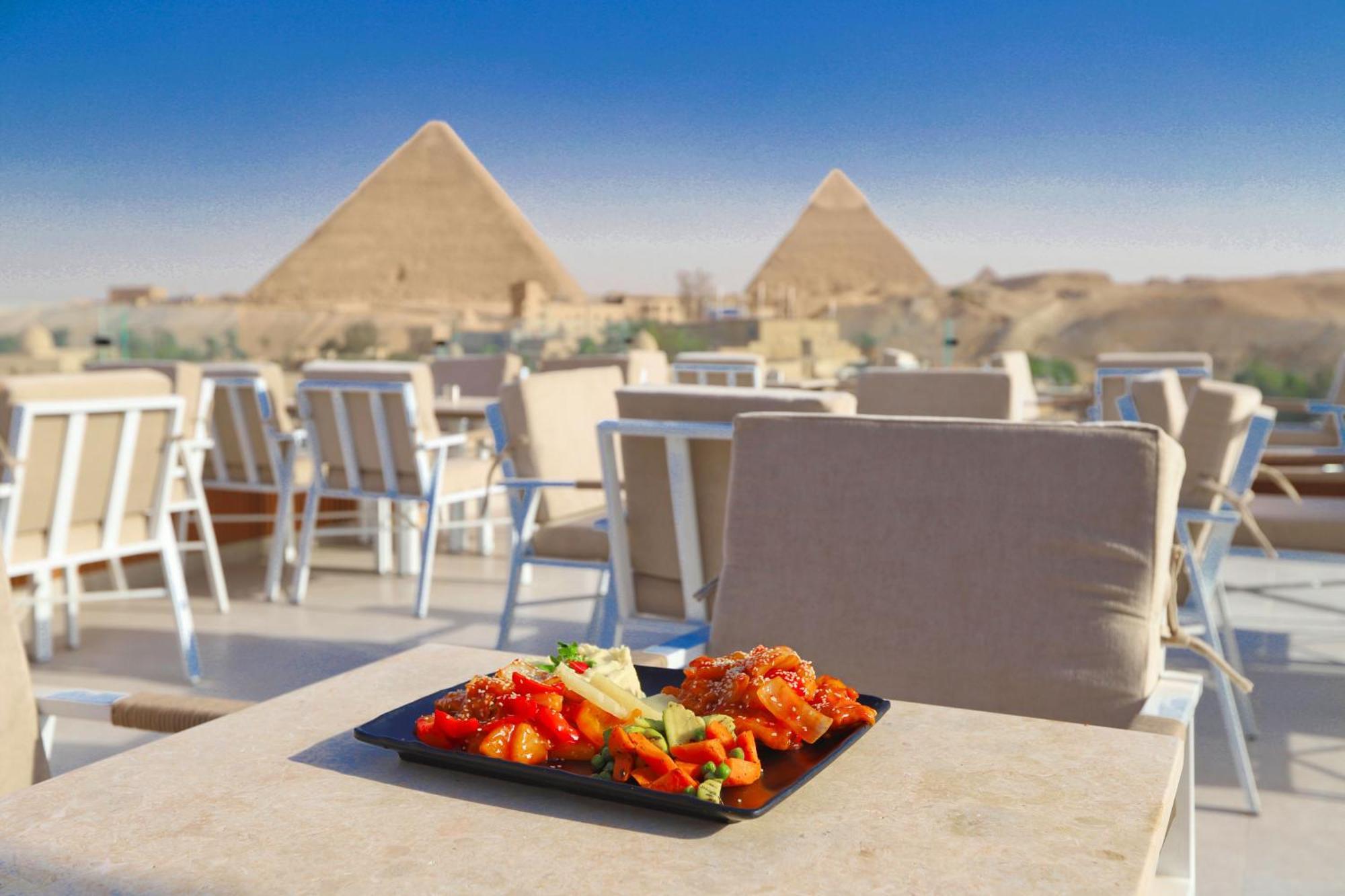 Gaia Pyramids Hotel Kafrat al Jabal Экстерьер фото