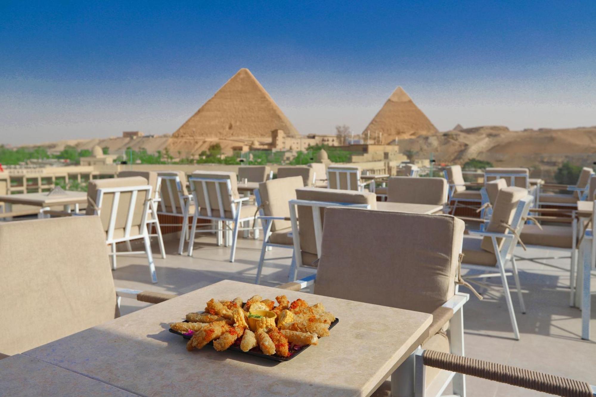 Gaia Pyramids Hotel Kafrat al Jabal Экстерьер фото