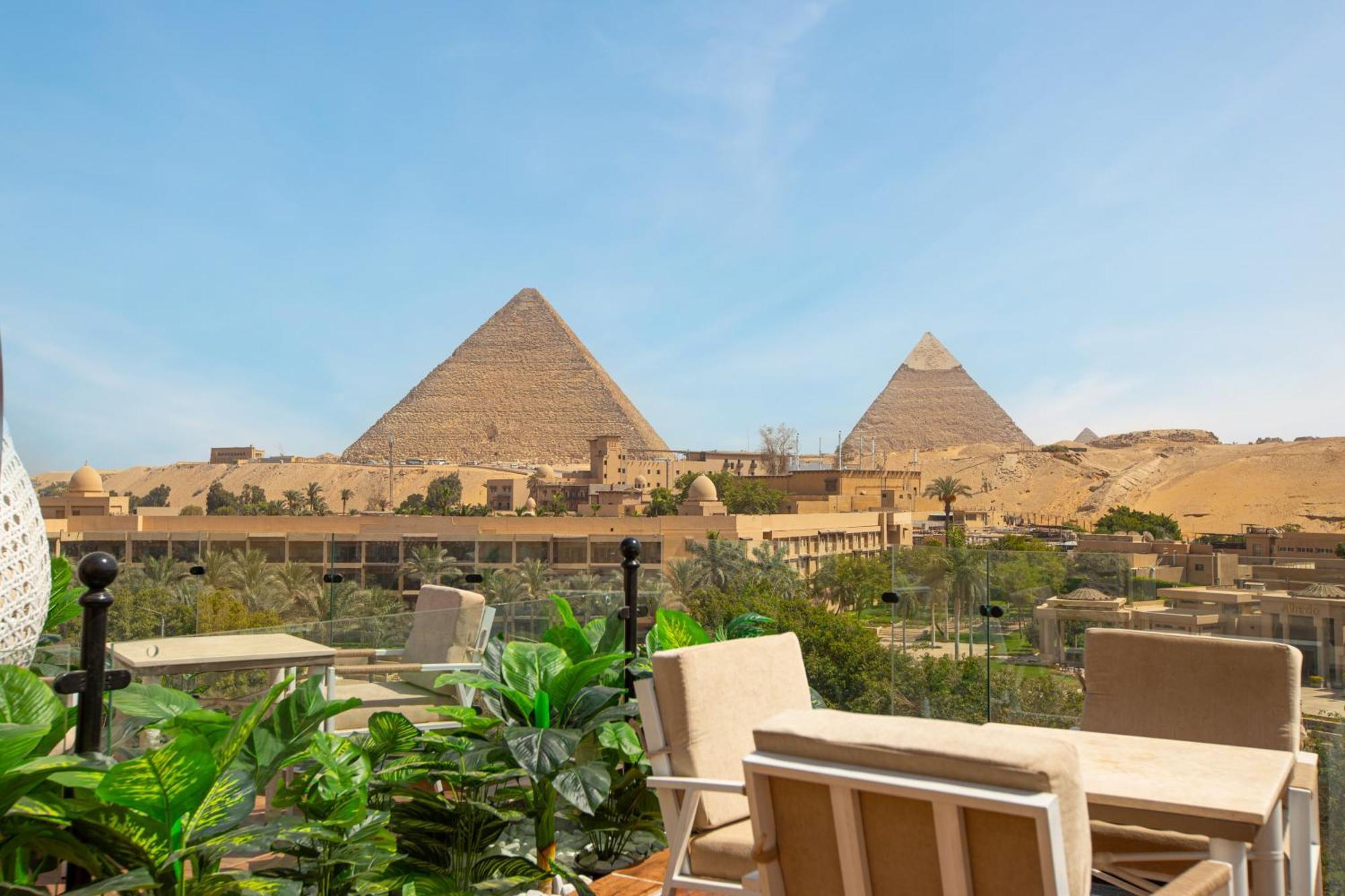 Gaia Pyramids Hotel Kafrat al Jabal Экстерьер фото