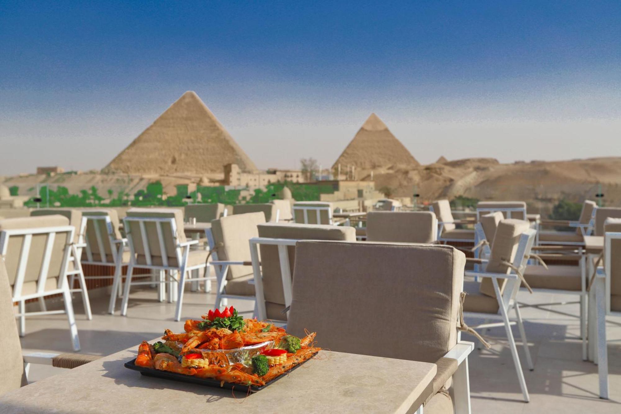 Gaia Pyramids Hotel Kafrat al Jabal Экстерьер фото