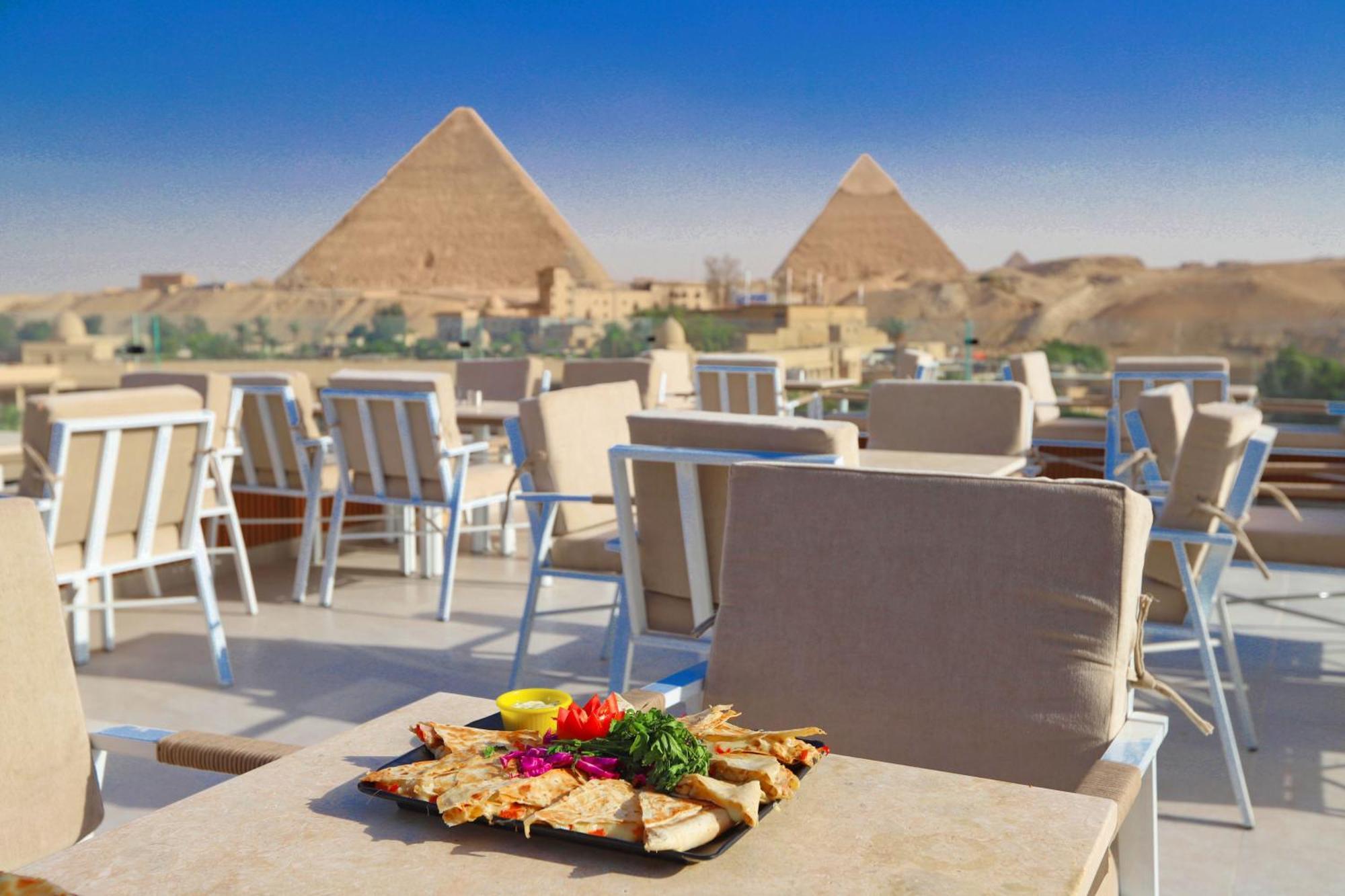 Gaia Pyramids Hotel Kafrat al Jabal Экстерьер фото