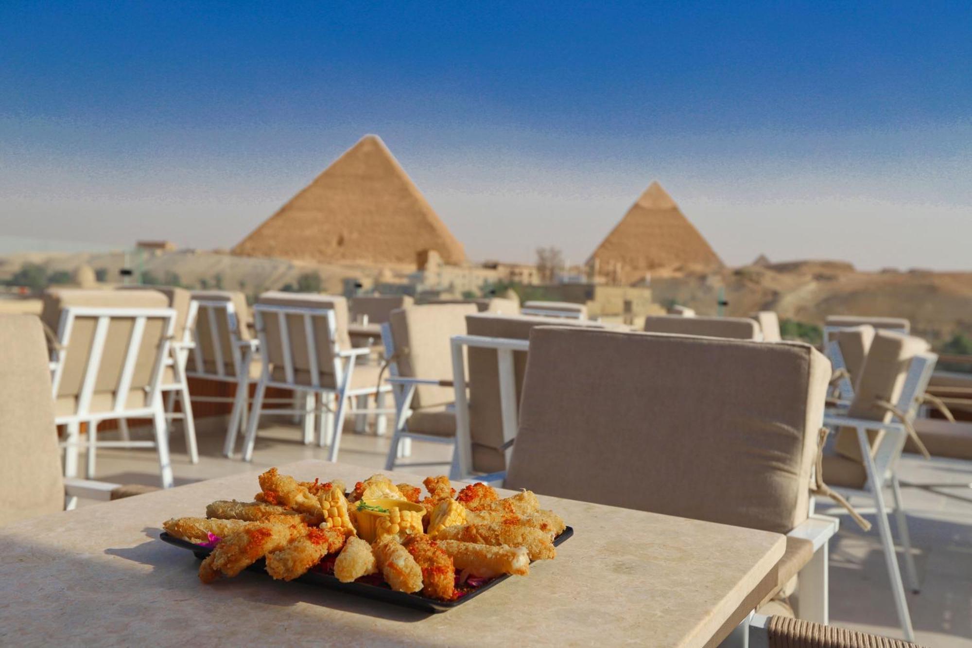 Gaia Pyramids Hotel Kafrat al Jabal Экстерьер фото