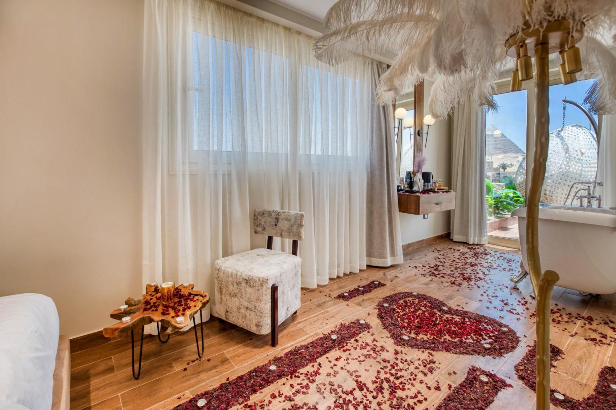 Gaia Pyramids Hotel Kafrat al Jabal Экстерьер фото