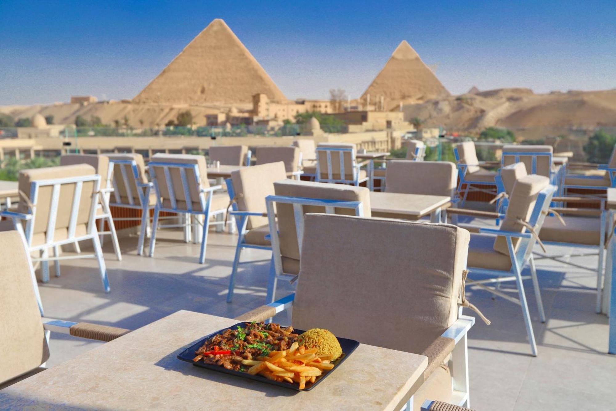 Gaia Pyramids Hotel Kafrat al Jabal Экстерьер фото