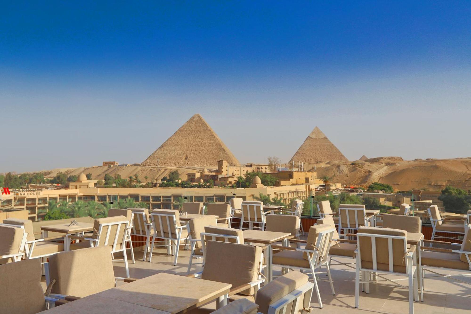 Gaia Pyramids Hotel Kafrat al Jabal Экстерьер фото