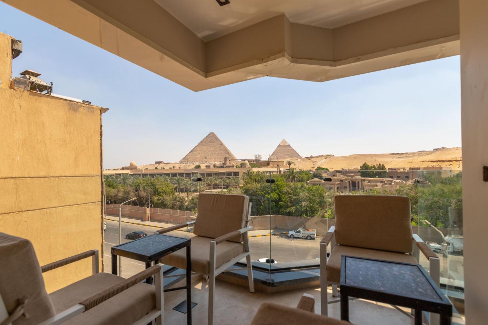 Gaia Pyramids Hotel Kafrat al Jabal Экстерьер фото