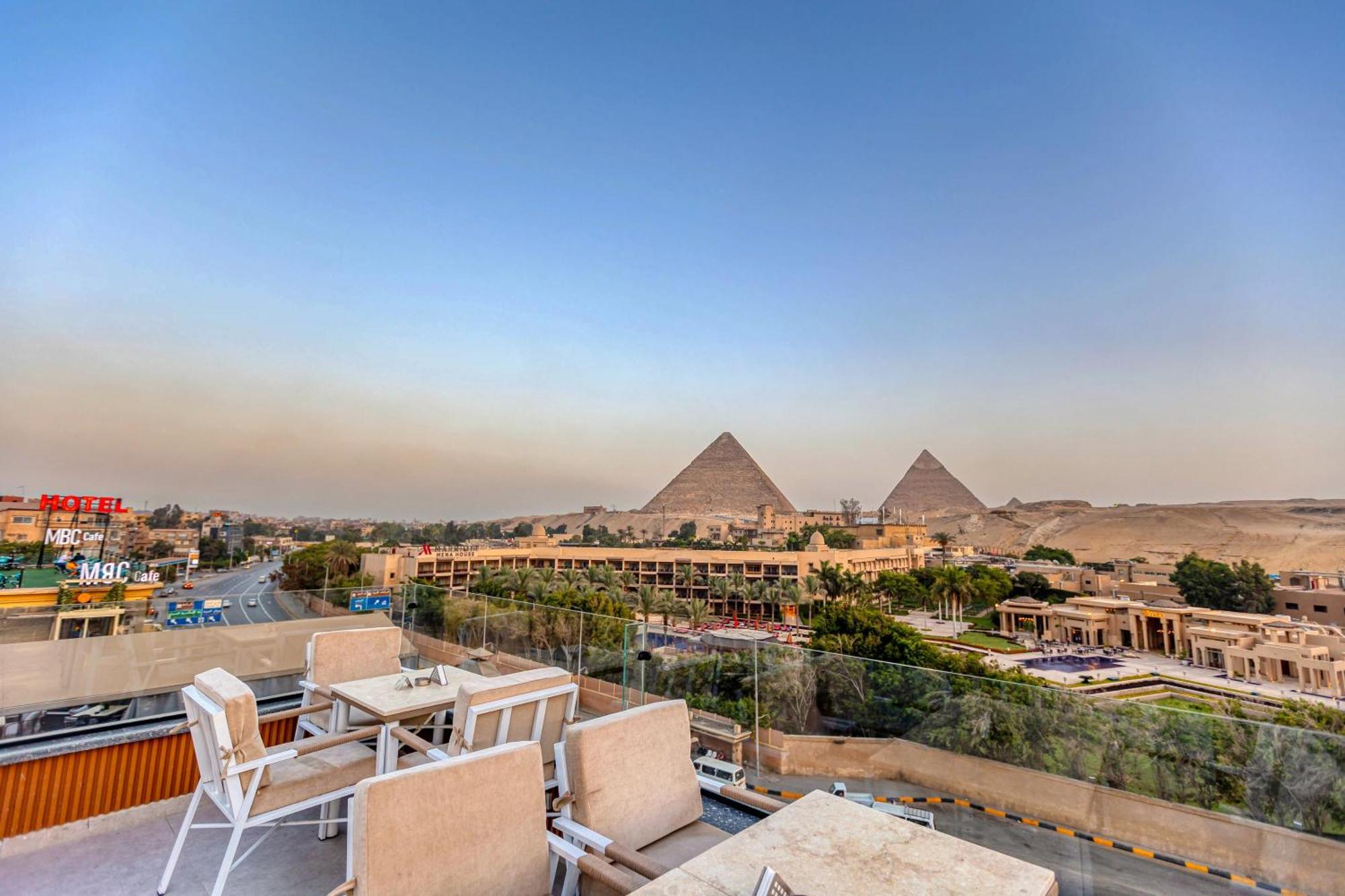 Gaia Pyramids Hotel Kafrat al Jabal Экстерьер фото