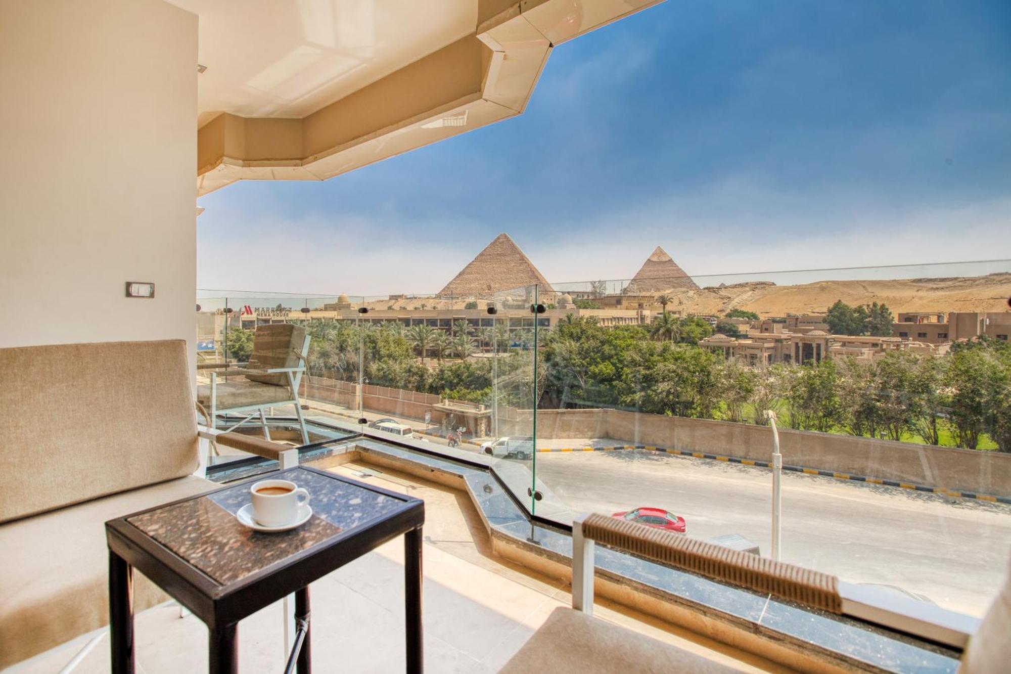 Gaia Pyramids Hotel Kafrat al Jabal Экстерьер фото
